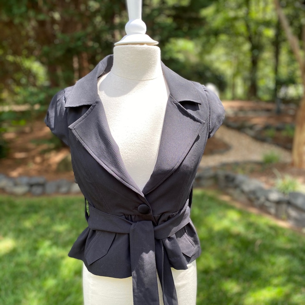 Black vest
